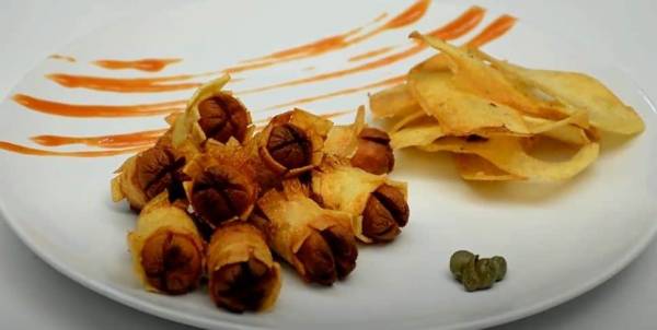 طرز تهیه فینگر فود سوسیس فینگرفود سوسیس 1 - طرز تهیه فینگر فود سوسیس