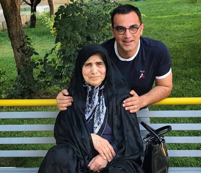 عکس های دیدنی هنرمندان و مادرشان کوروش سلیمانی و مادرش - عکس های دیدنی هنرمندان و مادرشان