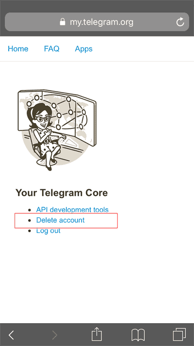 delete account telegram - دیلیت اکانت تلگرام چگونه انجام میشود؟