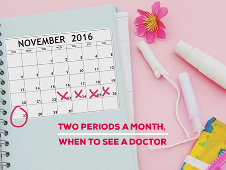 menstruation4 delay6 2 - علت دو بار پریود شدن در ماه