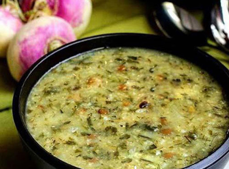 طرز تهیه آش شلغم برای سرماخوردگی turnip soup1 cold1 - طرز تهیه آش شلغم برای سرماخوردگی