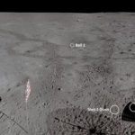 (تصاویر) توپ گمشده‌ی گلف در ماه پیدا شد