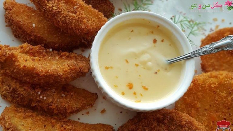 طرز تهیه پاپاس سیب زمینی سوخاری + سس دیپ گودا طرز تهیه پاپاس سیب زمینی سوخاری + سس دیپ گودا