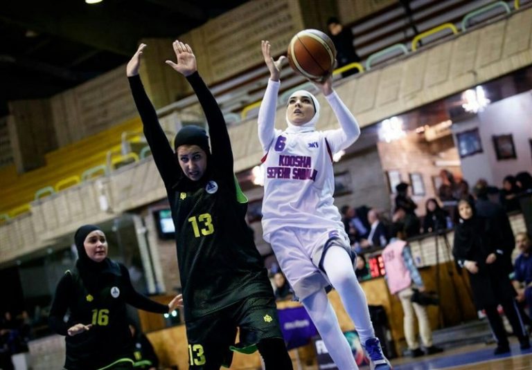 پیروزی مدعیان در لیگ برتر بسکتبال بانوان/ برتری سه رقمی گروه بهمن تهران