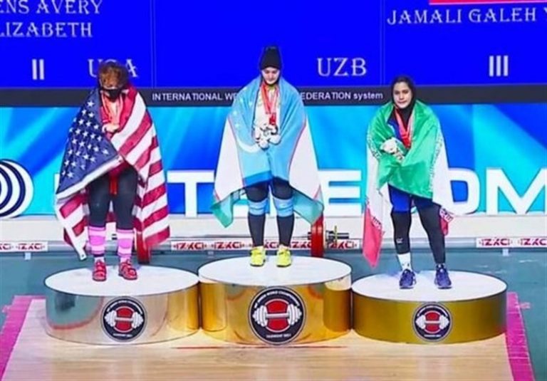 وزنه‌برداری نوجوانان جهان| 3 مدال جهانی بر گردن یکتا جمالی