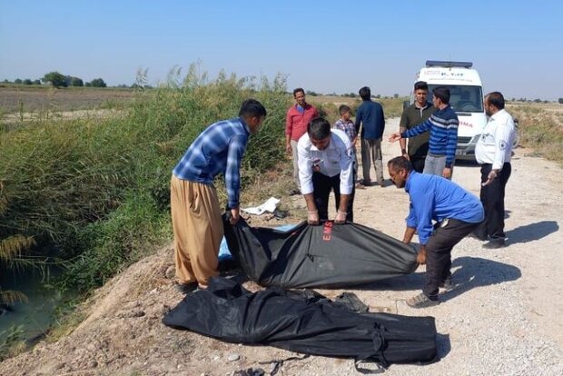 سقوط خودرو در کانال آب روستای سید نور دزفول ۴ کشته و ۳ مجروح داشت