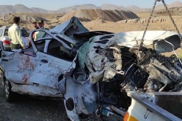 تصادف خونین در سراوان/ سوختن ۵ نفر در آتش تصادف تصادف خونین در سراوان/ سوختن ۵ نفر در آتش تصادف