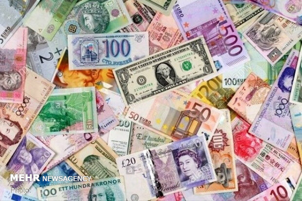 نرخ رسمی پوند، یورو و ۱۹ ارز دیگر افزایش یافت