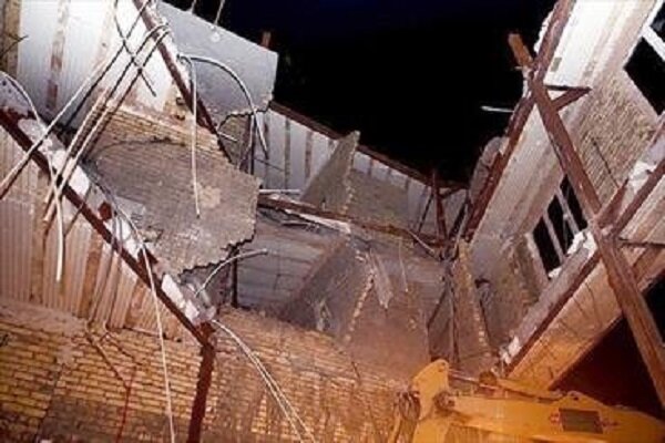 ریزش ساختمان چهارطبقه در تبریز/ ۷ نفر مصدوم شدند