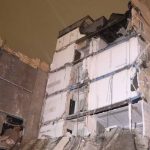 ریزش ساختمان مسکونی ۶ طبقه در مشهد