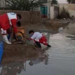 تخلیه آب از ۱۲۵۰ واحد مسکونی در مناطق سیل زده