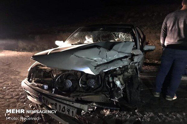 تصادف سه دستگاه خودرو در جاده پردیس با ۷ مصدوم