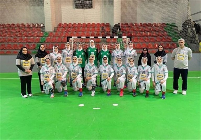 هندبال قهرمانی نوجوانان دختر آسیا| برتری ایران مقابل میزبان مسابقات
