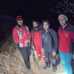 ۱۲ ساعت عملیات امدادی در دره «شیرز» لرستان/دو کوهنورد نجات یافتند