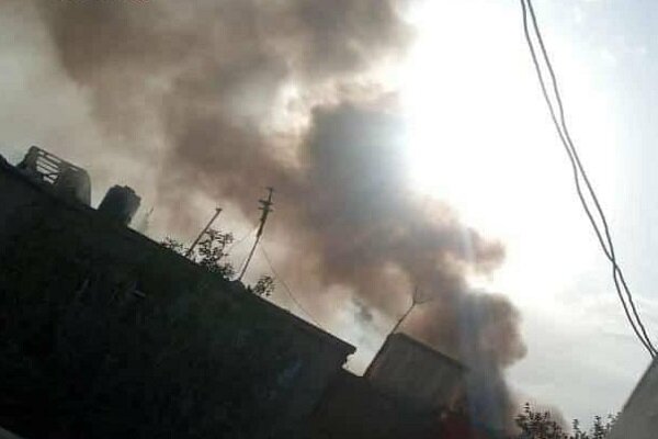 انفجارهای مهیب و درگیری در شهر ‎مزار شریف+ فیلم