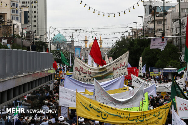 تمهیدات ترافیکی ویژه راهپیمایی روز قدس در مشهد