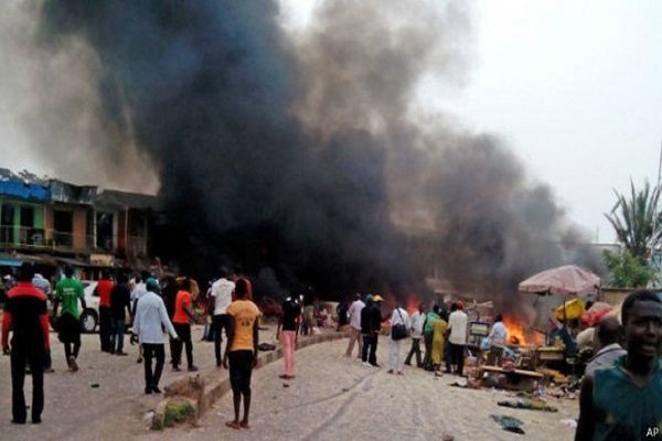 بیش از ۱۰۰ نفر در نیجریه بر اثر وقوع انفجار کشته شدند