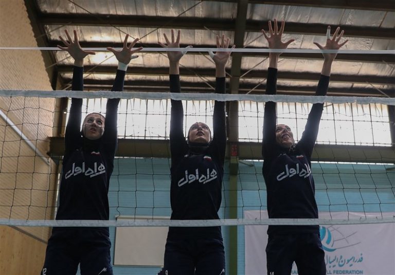 پیروزی تیم ملی والیبال زنان ایران در نخستین دیدار دوستانه