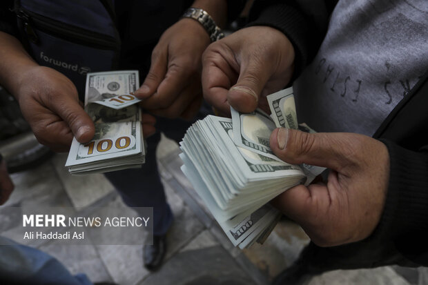 مصادره ارز قاچاقیان توسط پلیس امنیت