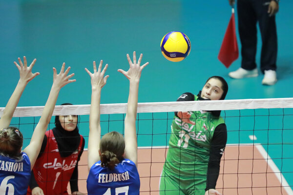 شکست دختران والیبالیست ایران برابر قزاقستان/ تلاش برای عنوان پنجم