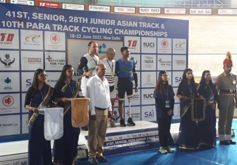 6 مدال؛ سهم دوچرخه‌سواری ایران در مسابقات قهرمانی پیست آسیا