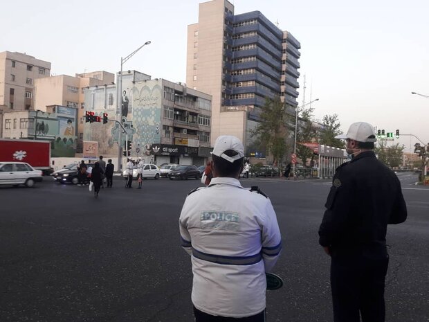 ترافیک روان در معابر تهران/ حجم ترددها رو به افزایش است