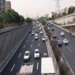 وضعیت ترافیک صبحگاهی در معابر اصلی و بزرگراهی تهران