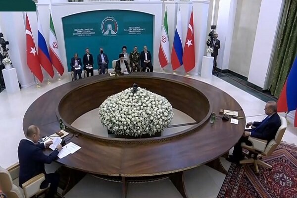 بیانیه مشترک رؤسای جمهوری ایران، روسیه و ترکیه منتشر شد