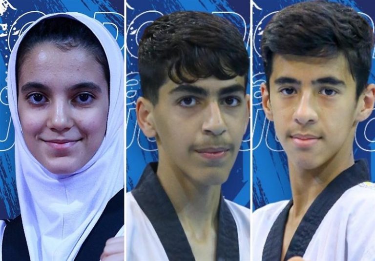 تکواندو نونهالان جهان| کسب 2 مدال طلا و یک نقره دیگر توسط نمایندگان کشورمان/ دختران ایران قهرمان شدند
