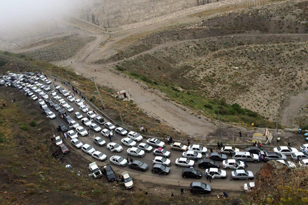 اعمال محدودیت های ترافیکی/جاده مرزن آباد یک طرفه می شود