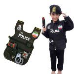 لباس پلیس سیاه بچه گانه در سایز بندی مختلف
