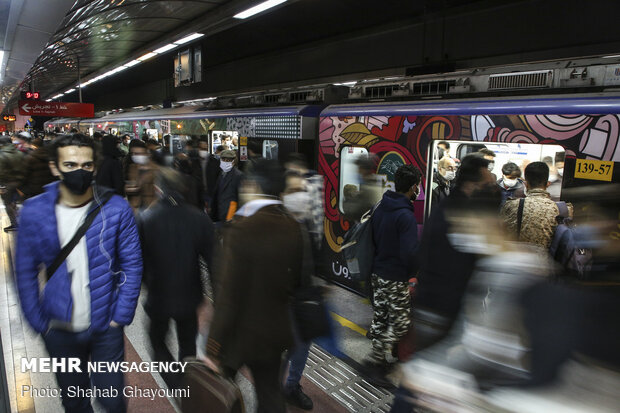 رایگان شدن ۵ ایستگاه مترو برای مراسم راهپیمایی جاماندگان اربعین