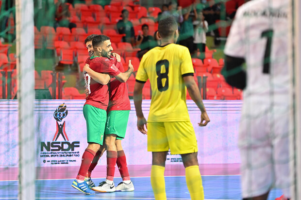تیم ملی فوتسال مراکش در فینال حریف ایران بود