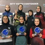 پینگ‌پنگ‌بازان ایران در مسابقات کانتندر گرجستان سه مدال کسب کردند
