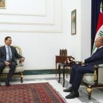 رایزنی سفیر مصر در بغداد با برهم صالح
