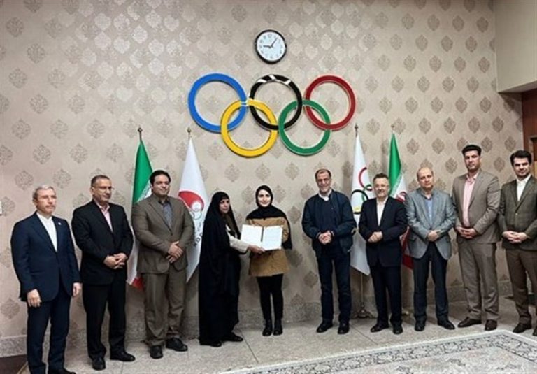 تقدیر از هانیه رستمیان در کمیته ملی المپیک/ خسروی‌وفا: فقط به کسب سهمیه قانع نیستیم