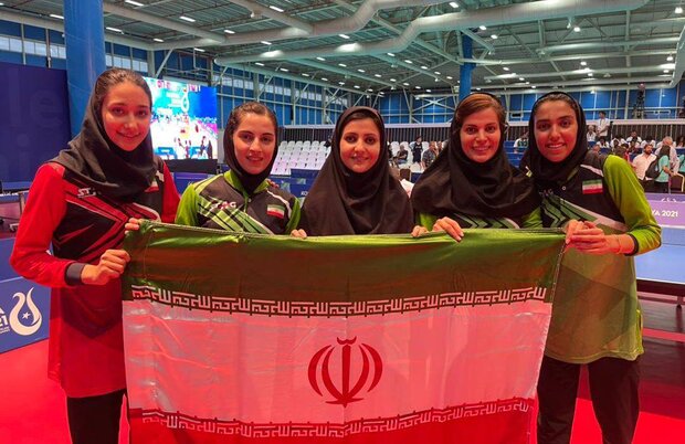 اتفاق تاریخی برای تیم تنیس روی میز زنان ایران