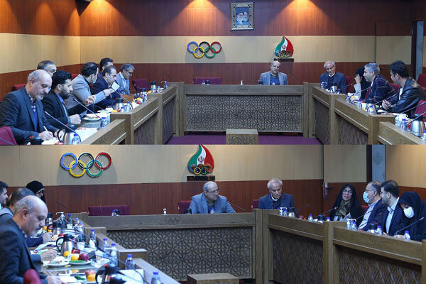 نشست دو فدراسیون با مسئولان کمیته ملی المپیک برگزار شد