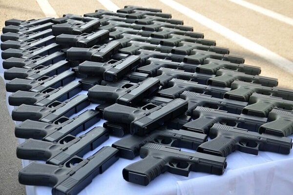 ۱۲۸ اسلحه غیرمجاز در شهرستان رشت کشف شد