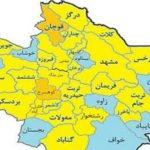 ۲۴ شهرستان خراسان رضوی در وضعیت زرد کرونایی قرار دارند