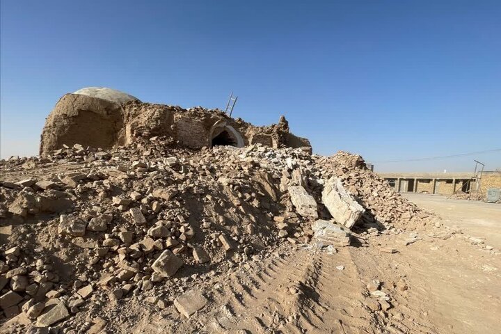 گنبدخانه امامزاده سلیمان (ع) اشتهارد برچیده شد گنبدخانه امامزاده سلیمان (ع) اشتهارد برچیده شد