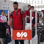 تصاویری از ورود کاروان ورزشی اعزامی ایران به بازی‌آسیایی هانگژو