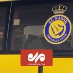 لحظه خروج تیم النصر عربستان با اسکورت ویژه از استادیوم آزادی لحظه خروج تیم النصر عربستان با اسکورت ویژه از استادیوم آزادی