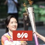 تصاویری از مراسم حمل مشعل بازی‌های آسیایی هانگژو چین