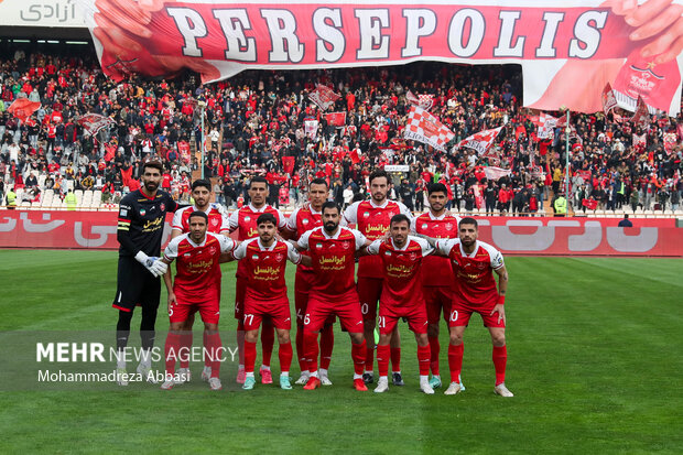 پرسپولیس بهترین تیم ایران در یک سال گذشته پرسپولیس بهترین تیم ایران در یک سال گذشته