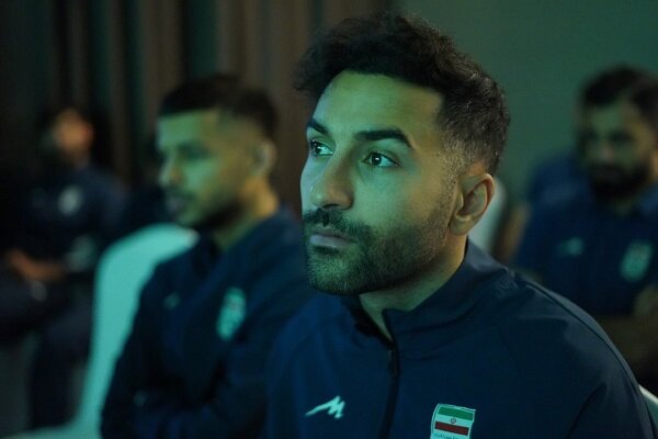حضور بازیکنان تیم ملی در جلسه فنی پیش از دیدار با سوریه
