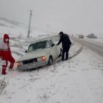 امداد رسانی به ۹۱ نفر استان سمنان/ راننده لودر جان باخت