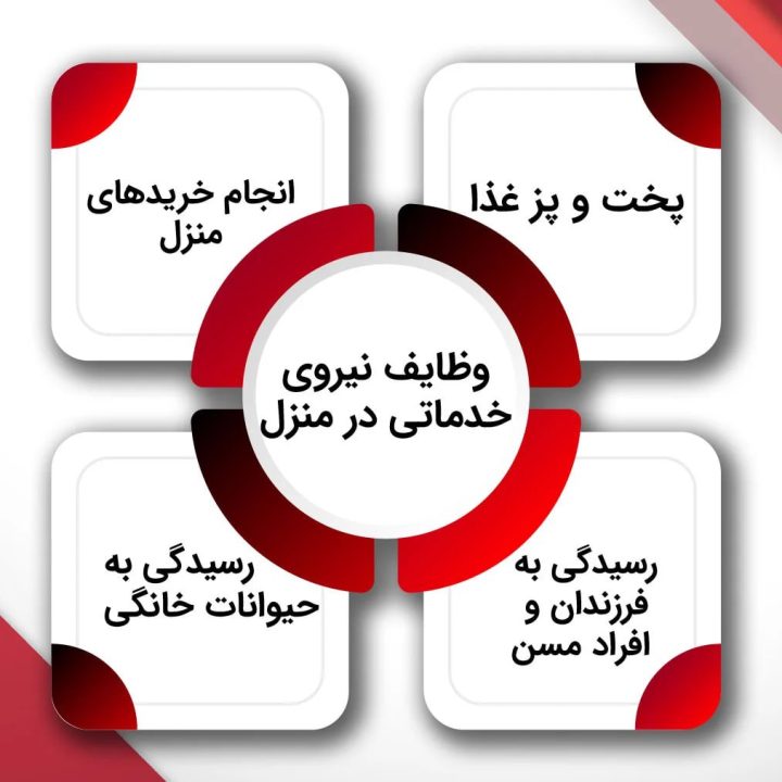 نیروی خدماتی در منزل