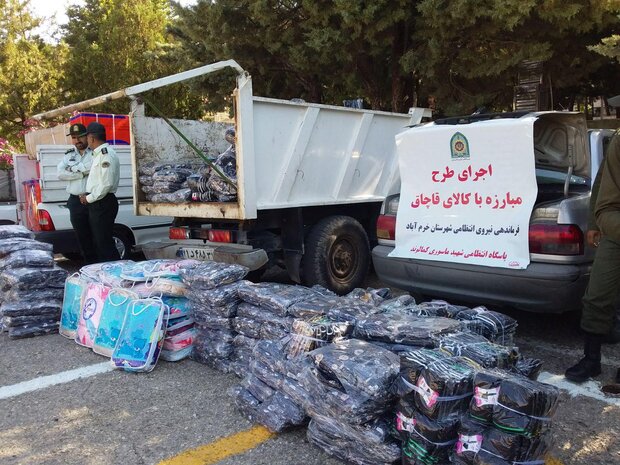افزایش ۷ برابری کشف کالای قاچاق در نوروز افزایش ۷ برابری کشف کالای قاچاق در نوروز