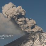 فوران آتشفشان در پارک ملی اکوادور